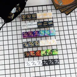 72 PCS MTG Dice Counters Life Keyword Counter Dice Set Plus 1/+1 Ability Buff... - Image 4