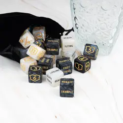 72 PCS MTG Dice Counters Life Keyword Counter Dice Set Plus 1/+1 Ability Buff... - Image 5