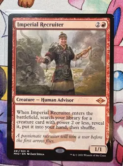 MTG Imperial Recruiter Modern Horizons 2 # 281 Regular NM/M - Image 1