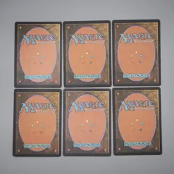 MTG Magic the Gathering Forest Plains Mountain Ukiyo-e 6 set M-NM Japanese s426 - Image 2