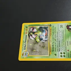 Erika's Venusaur HOLO RARE Pokemon 4/132 Gym Challenge Holo - Image 2