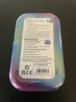 Pokemon TCG: Prismatic Evolutions Mini Tin - Vaporeon Art - Sealed NEW - Image 4