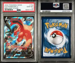 PSA 10 Charizard V 154/172 Alternate Art 2022 Brilliant Stars Pokemon TCG - Image 3