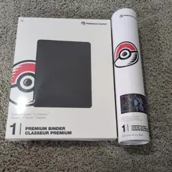 Pokemon Center Exclusive Celestial Espeon Umbreon Binder & Playmat - Image 1