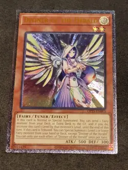 Yugioh! Diviner of the Herald - OP25-EN003 - Ultimate Rare -OTS ULTIMATE Rare LP - Image 1
