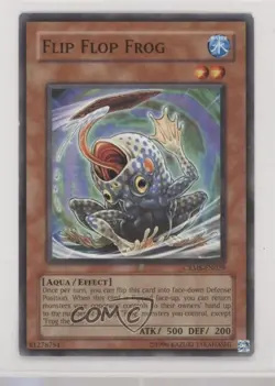 Flip Flop Frog Unlimited YuGiOh Crimson Crisis #CRMS-EN029 2008 - Image 1