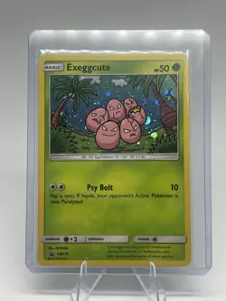 Exeggcute Black Star Promo Holo Pokemon TCG Card Sun & Moon SM119 - Image 1