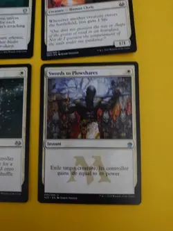 MTG Card x4- soul warden, ghostly prison, path to exile & Swords to plowshares - Image 3