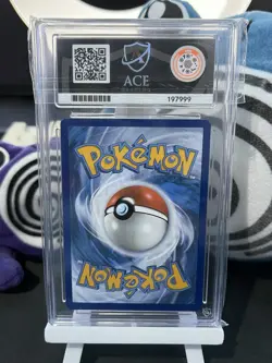 Ace 9 Pokemon Caretaker 203/167 Twilight Masquerade Full Art Secret Rare Card - Image 2