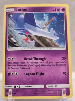 Latios SM88 Black Star Promo Holo 2017 Pokemon TCG Card - Image 1