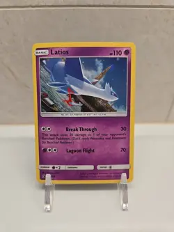 Latios SM88 Black Star Promo Holo 2017 Pokemon TCG Card - Image 2