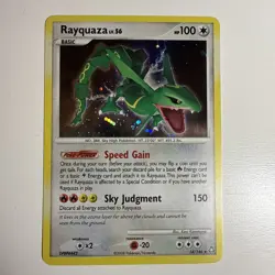 Rayquaza 14/146 Legends Awakened Holo Rare Pokemon Card 2008 LP - Image 1