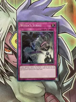 SAST-EN079 Witch's Strike Secret Rare Unlimited Edition NM Yugioh Cards - Image 1