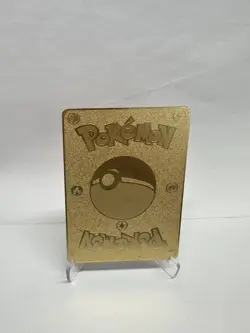 Pikachu HP Metal Pokemon Card-Collectible Gift Display！ - Image 2