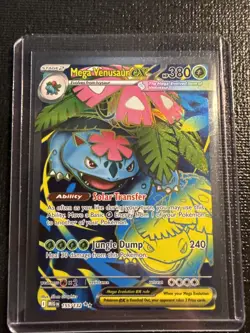 Mega Venusaur EX 155/132 Mega Evolution ENGLISH Pokemon Card - Image 1