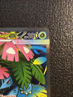 Mega Venusaur EX 155/132 Mega Evolution ENGLISH Pokemon Card - Image 4