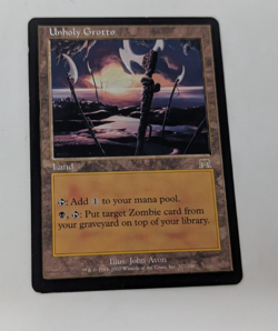 Unholy Grotto Onslaught MTG Magic the Gathering - Image 1