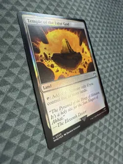 MTG Temple of the False God #0320 Foil Uncommon UB: Doctor Who (WHO) - Image 2