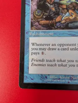 Rhystic Study Prophecy 2000 MTG Magic LP Terese Nielsen OG Printing - Image 3