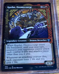 Kardur, Doomscourge (324) Showcase Kaldheim KHM MTG Magic - Image 1
