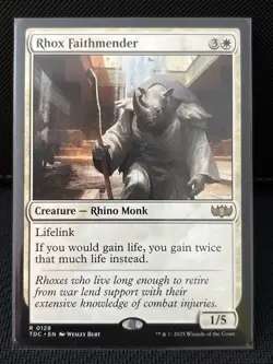Rhox Faithmender Commander: Tarkir: Dragonstorm Regular - Image 1