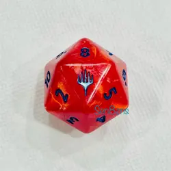 2025 Magic The Gathering Spider-Man Oversized D20 Spin Down Life Counter TCG Die - Image 2