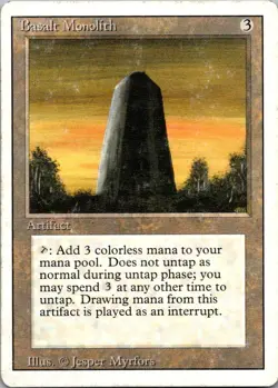 1994 Revised Edition M Basalt Monolith Core/Uncommon #235 - Image 1