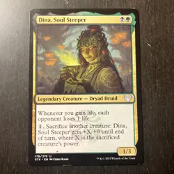 MTG STARTER COMMANDER DECK - Dina, Soul Steeper - B/G - $30 Value - Image 1