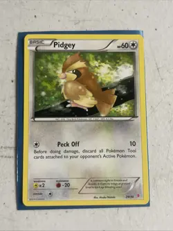 Pidgey 29/30 Bisharp & Wigglytuff Trainer Kit Pokemon TCG Regular - Image 1