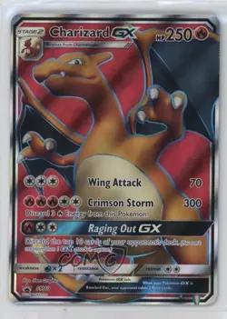 Charizard GX (Full Art) Pokemon Sun & Moon Black Star Promo #SM60 - Image 1