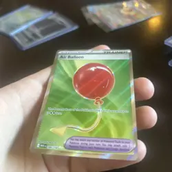 Pokemon TCG Air Balloon Full Art Ultra Rare 166/132 Mega Evolution EN - Image 2