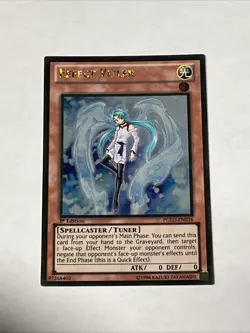 2014 YuGiOh Premium Gold #PGLD-EN036 Effect Veiler Gold Rare 1st Edition! NM - Image 1