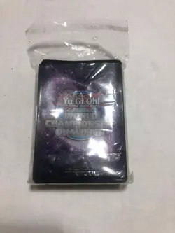 * 2011 WORLD CHAMPIONSHIP QUALIFIER WCQ SLEEVES * (OPENED) 80CT PURPLE YUGIOH! - Image 1