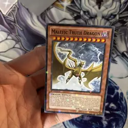 (EF) YuGiOh Malefic Truth Dragon SP14-EN044 Starfoil Rare 1st Edition VLP - Image 4