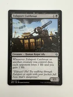 Zulaport Cutthroat MTG Magic the Gathering Card NM Near Mint BFZ - Image 1