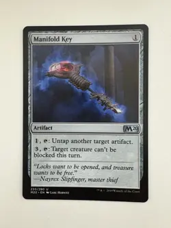 Manifold Key MTG Magic the Gathering Card NM Near Mint M20 - Image 1