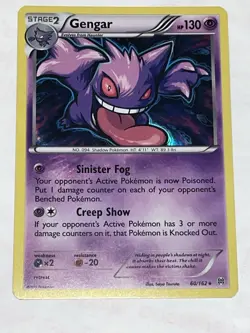 2015 Pokemon GENGAR Breakthrough HOLO Foil Rare XY Series Set Card 60/162 NM - Image 5
