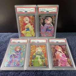 PSA10 Quintessential Quintuplets Wafer Card Ichika Nino Miku Yotsuba Itsuki 2 - Image 1