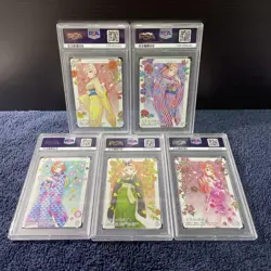 PSA10 Quintessential Quintuplets Wafer Card Ichika Nino Miku Yotsuba Itsuki 2 - Image 2