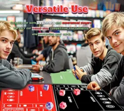 Card Game Playmats MTG Playmat for Beginner 2 Pack with Standard-24" x14 " - Image 3