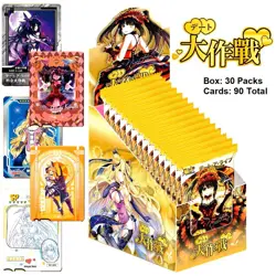 Date A Live Goddess 30 Pack 90 Cards Waifu Anime Trading Card Booster Box Gold - Image 2