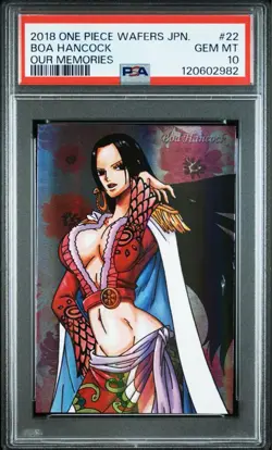 One Piece Trading Card PSA10 Hancock Wafer Card Collectible Limited Edition - Image 4