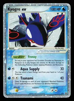 Kyogre ex 037 Holo Nintendo Black Star Promo Pokemon Card CREASED - Image 1