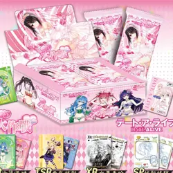 Date A Live Goddess 30 Pack 90 Cards Waifu Anime Trading Card Booster Box Pink - Image 2
