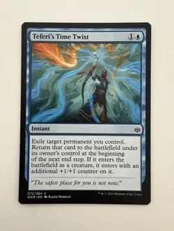 Teferi’s Time Twist MTG Magic the Gathering Card NM Near Mint WAR - Image 1