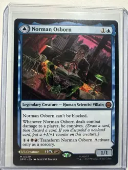 Norman Osborn/Green Goblin - Marvel's Spider-Man (SPM) MTG Mythic Rare #39 | Reg - Image 1