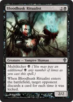 Bloodhusk Ritualist - Medium Play MTG Worldwake - Image 1