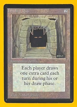 MTG HOWLING MINE Beta (OldManMTG 012-214) - Image 1