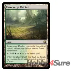 Razorverge Thicket M/NM Magic: The Gathering MTG Scars Of Mirrodin - Image 1