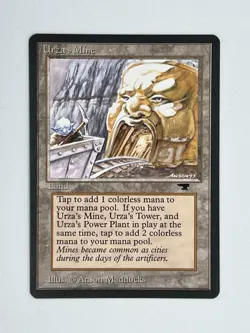 MTG URZA’S MINE (MOUTH) Antiquities Regular MT Magic The Gathering - Image 1